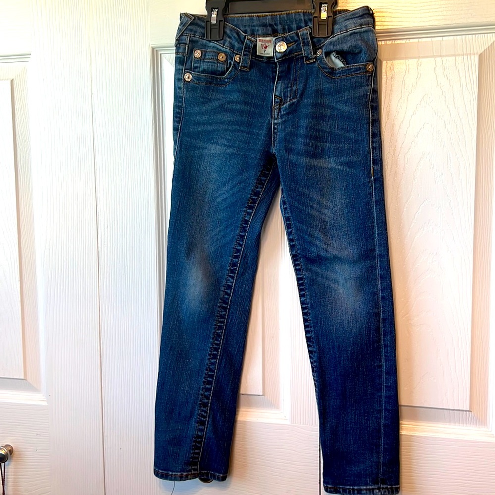 True religion size 7 boys jeans